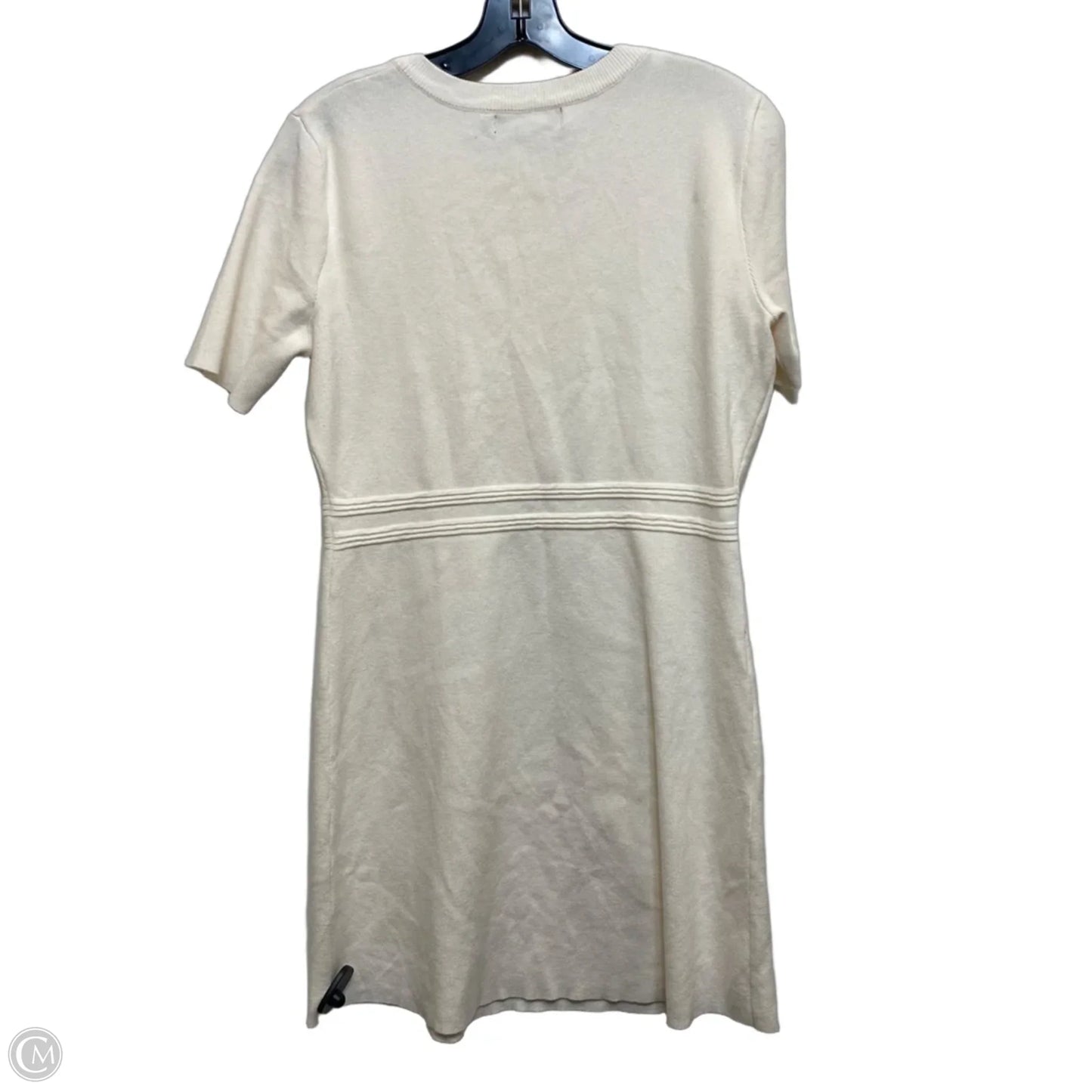 Dress Casual Short By Merokeety In Cream, Size: M