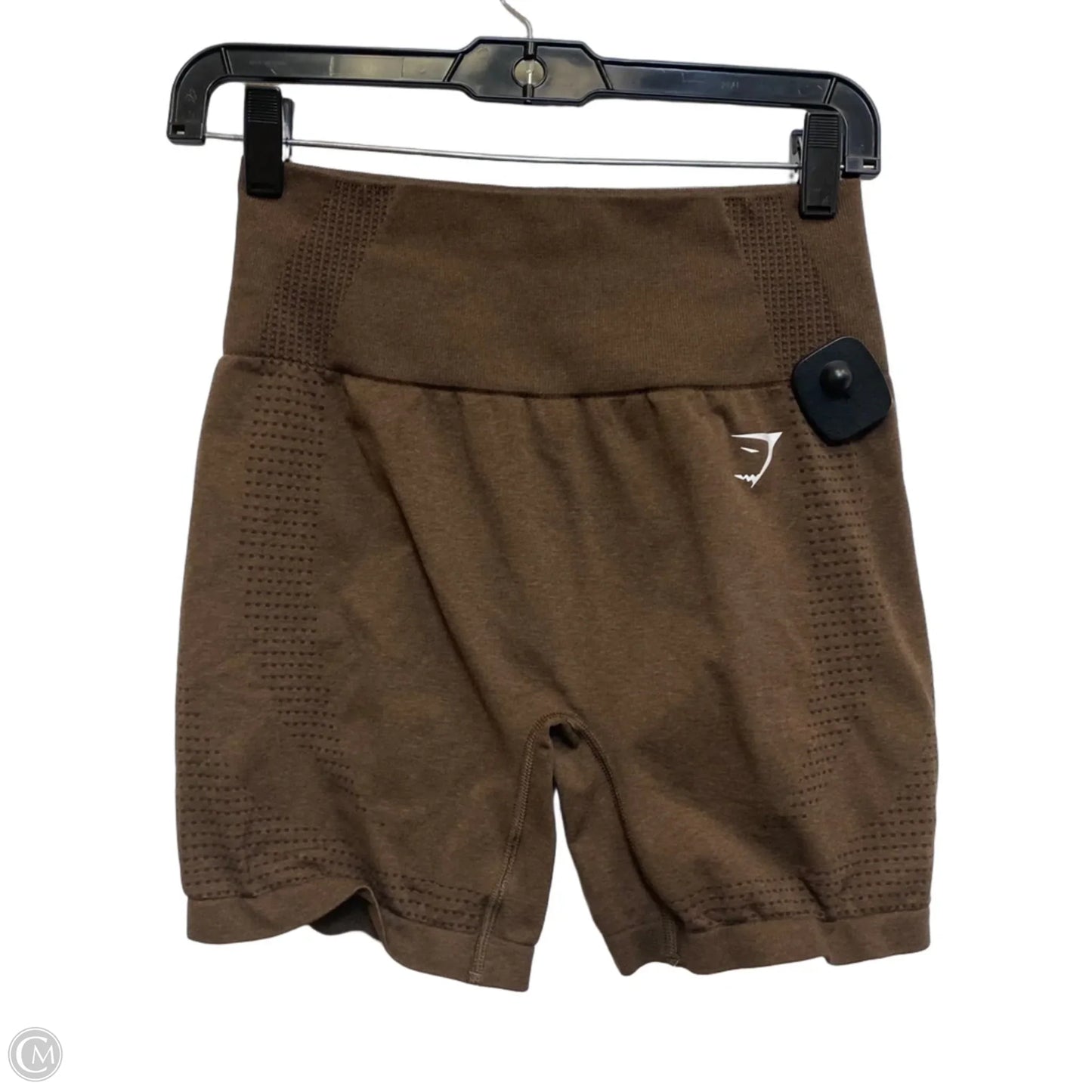 Athletic Shorts By Gym Shark In Brown, Size: M