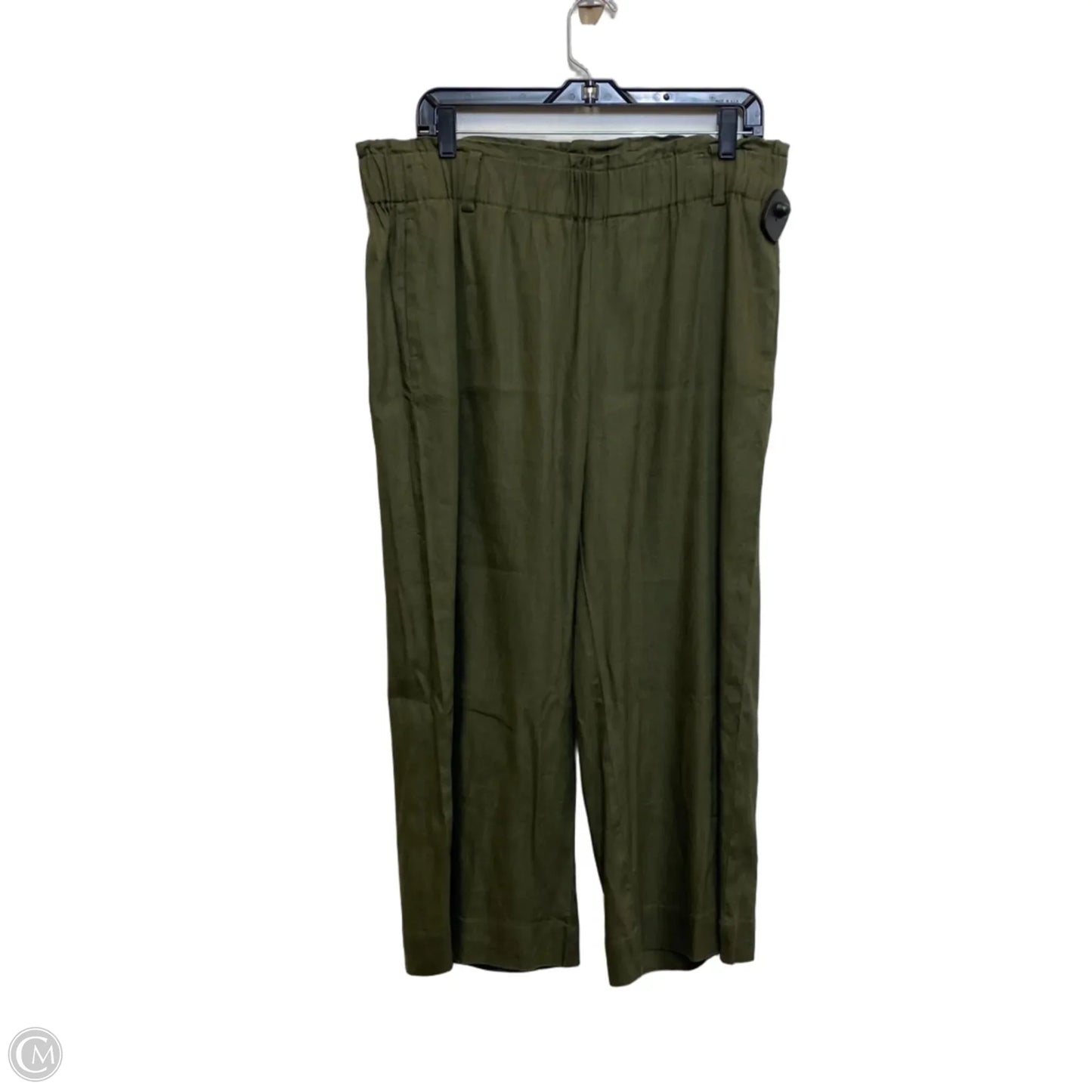 Pants Linen By J. Jill In Green, Size: M
