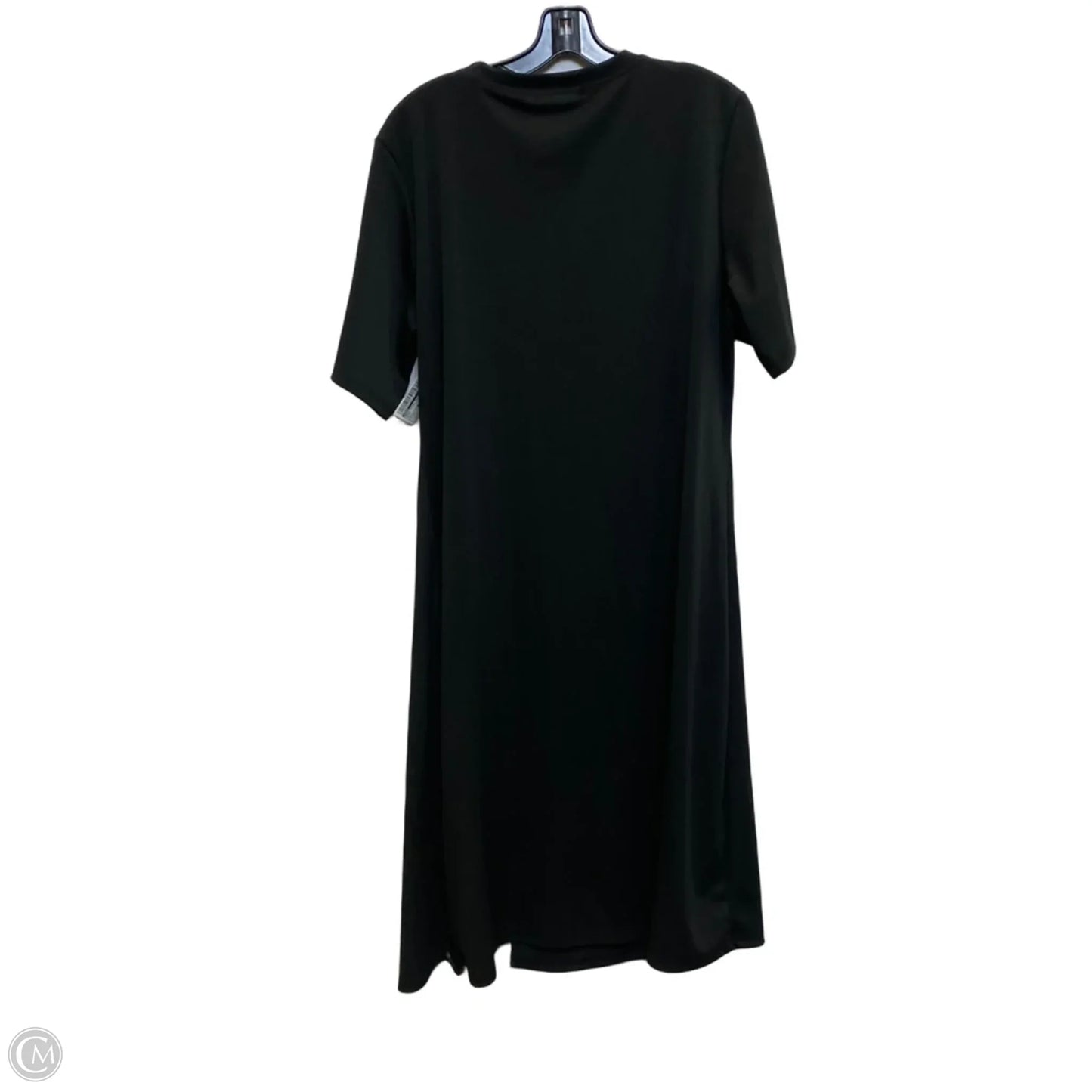 Dress Casual Midi By Shein In Black, Size: 1x
