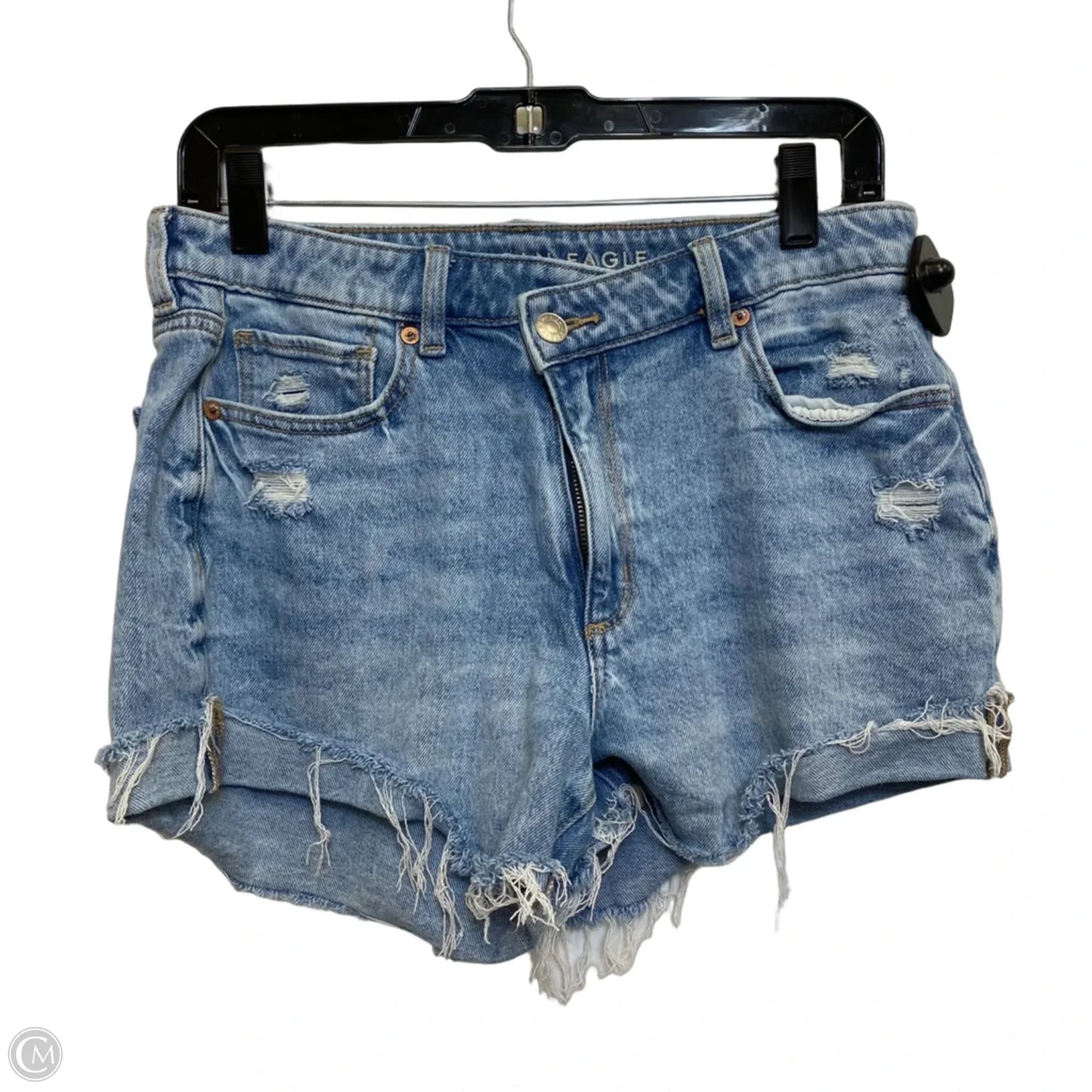 Shorts By American Eagle In Blue Denim, Size: 6