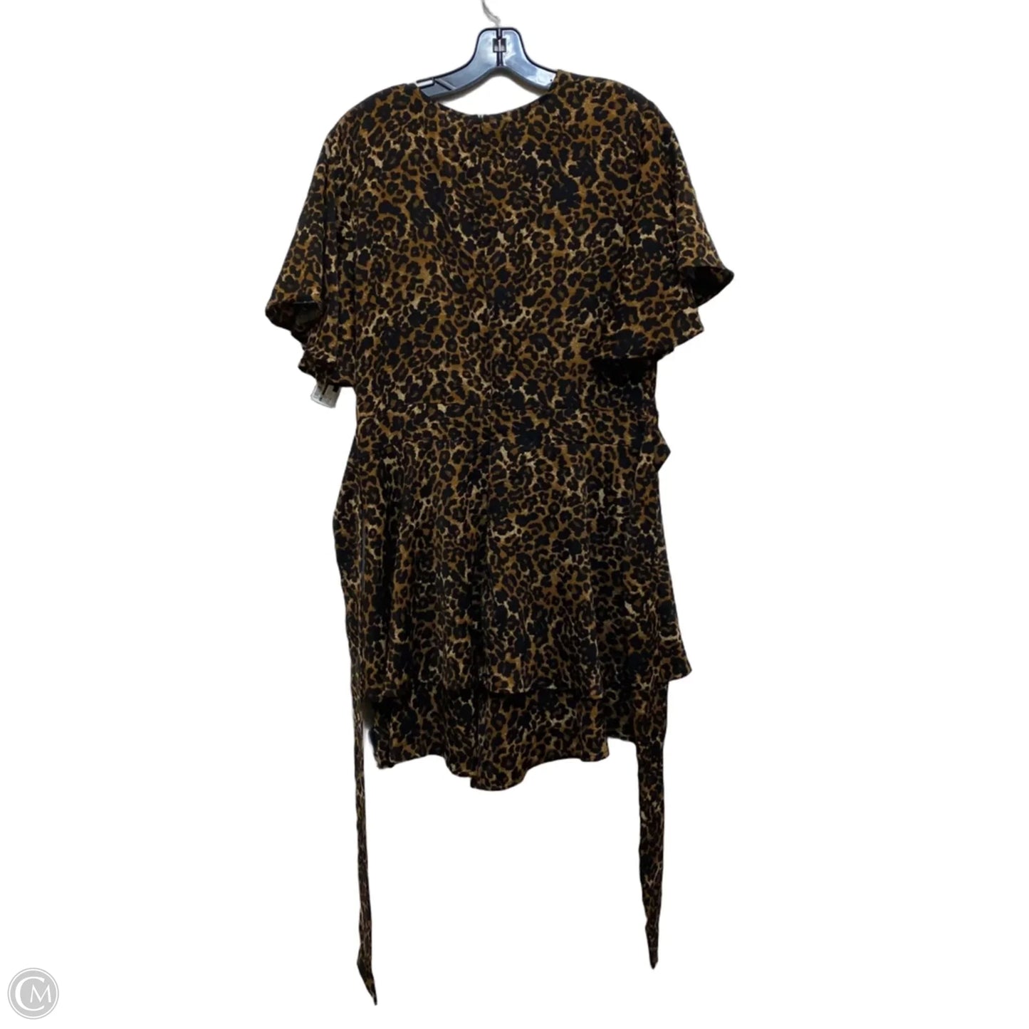 Romper By Cmf In Animal Print, Size: Xl