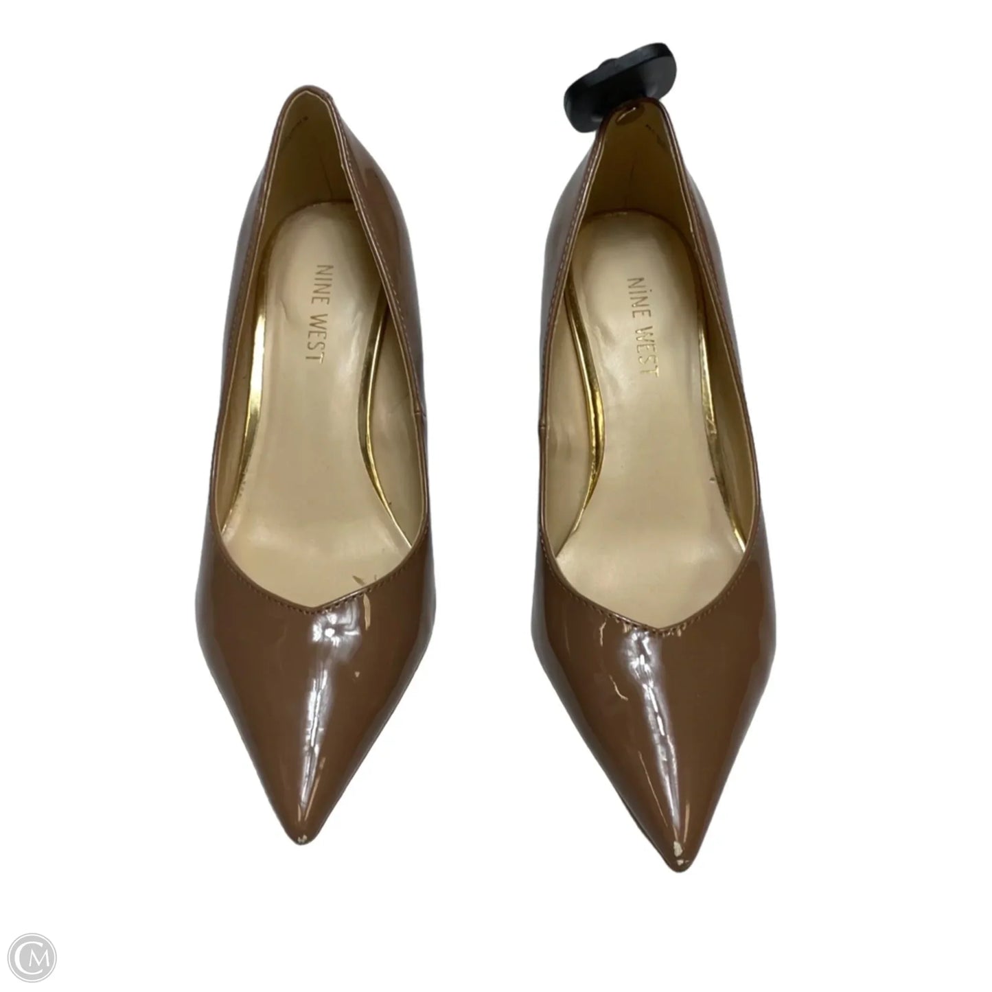 Shoes Heels Kitten By Nine West In Tan, Size: 7