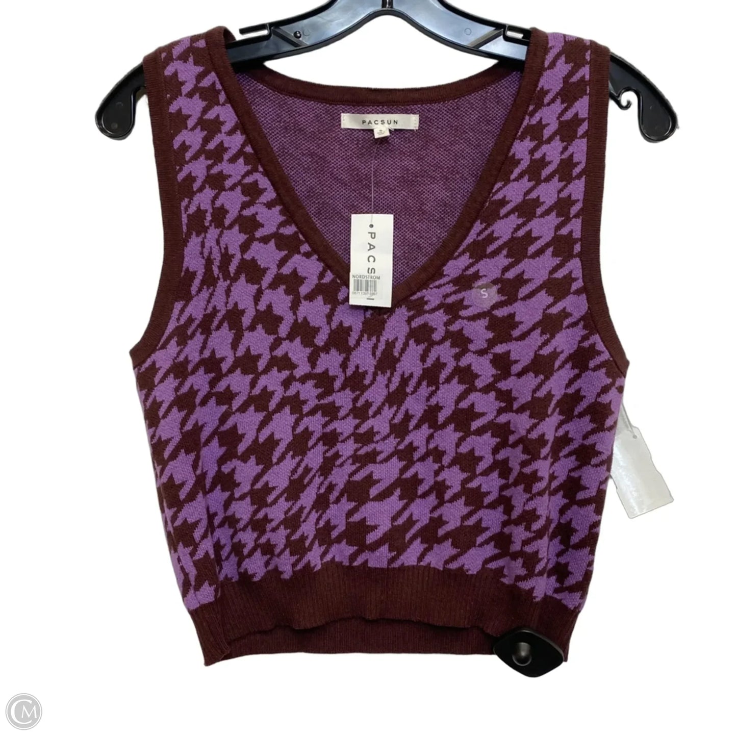 Top Sleeveless By Pacsun In Purple, Size: S