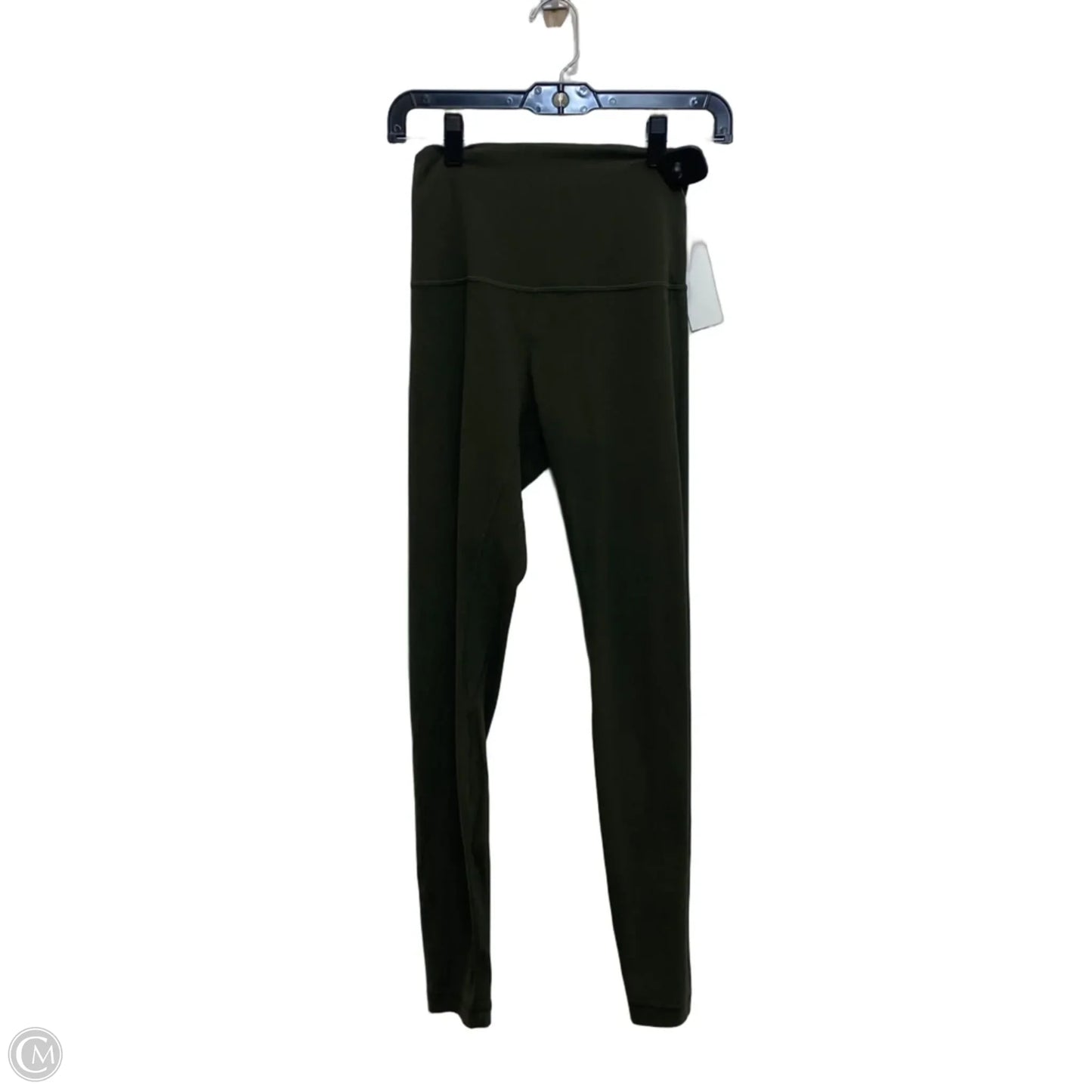 Athletic Leggings Designer By Lululemon In Green, Size: S