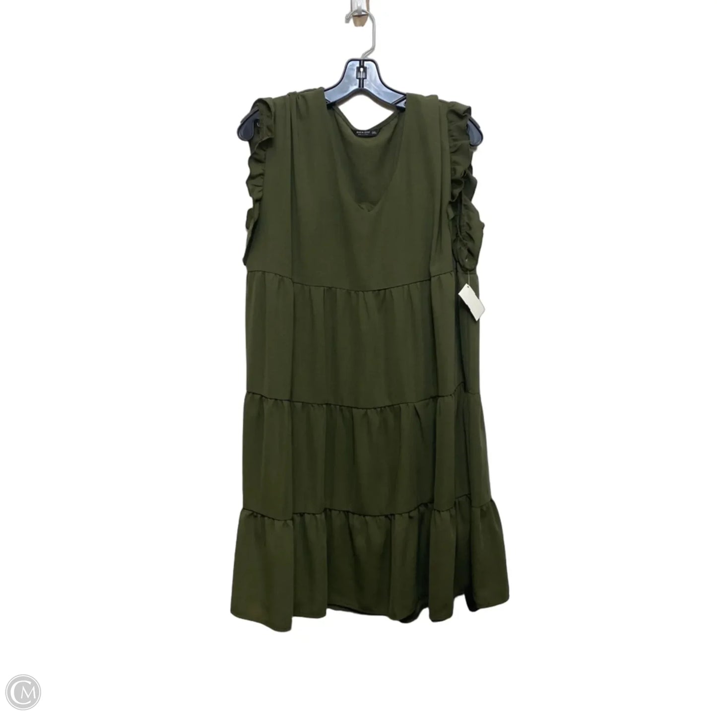 Dress Casual Short By Shein In Green, Size: 2x