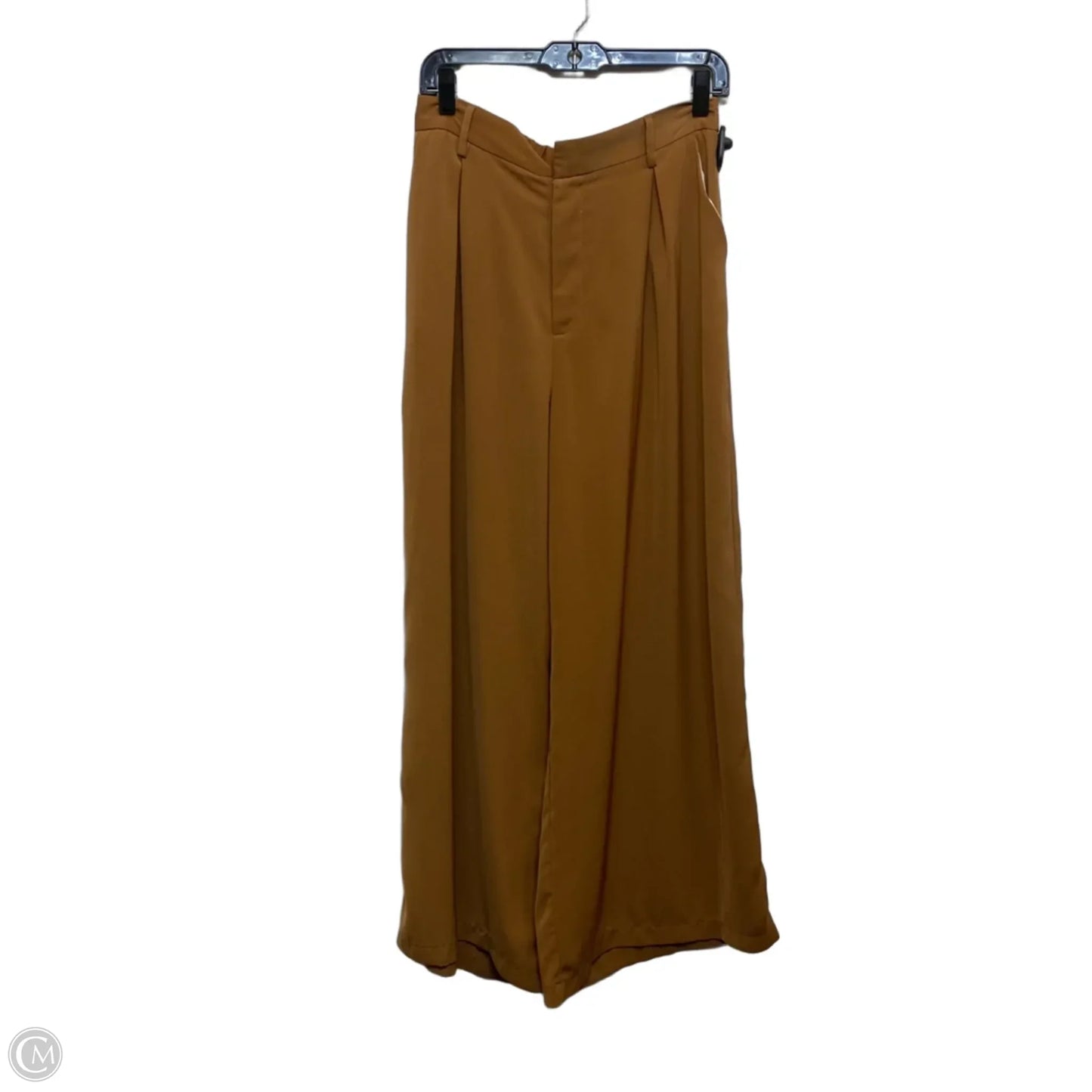 Pants Wide Leg By Tron Jori In Brown, Size: M