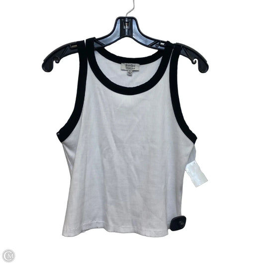 Top Sleeveless Basic By Faded Rose In White, Size: L
