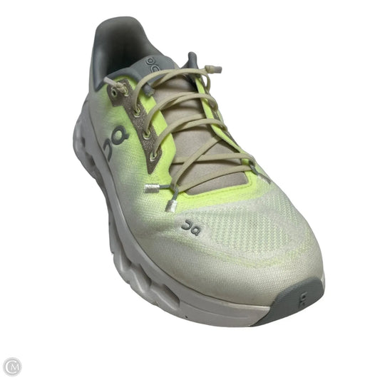 Shoes Athletic By On Cloud In Green & Grey, Size: 7.5