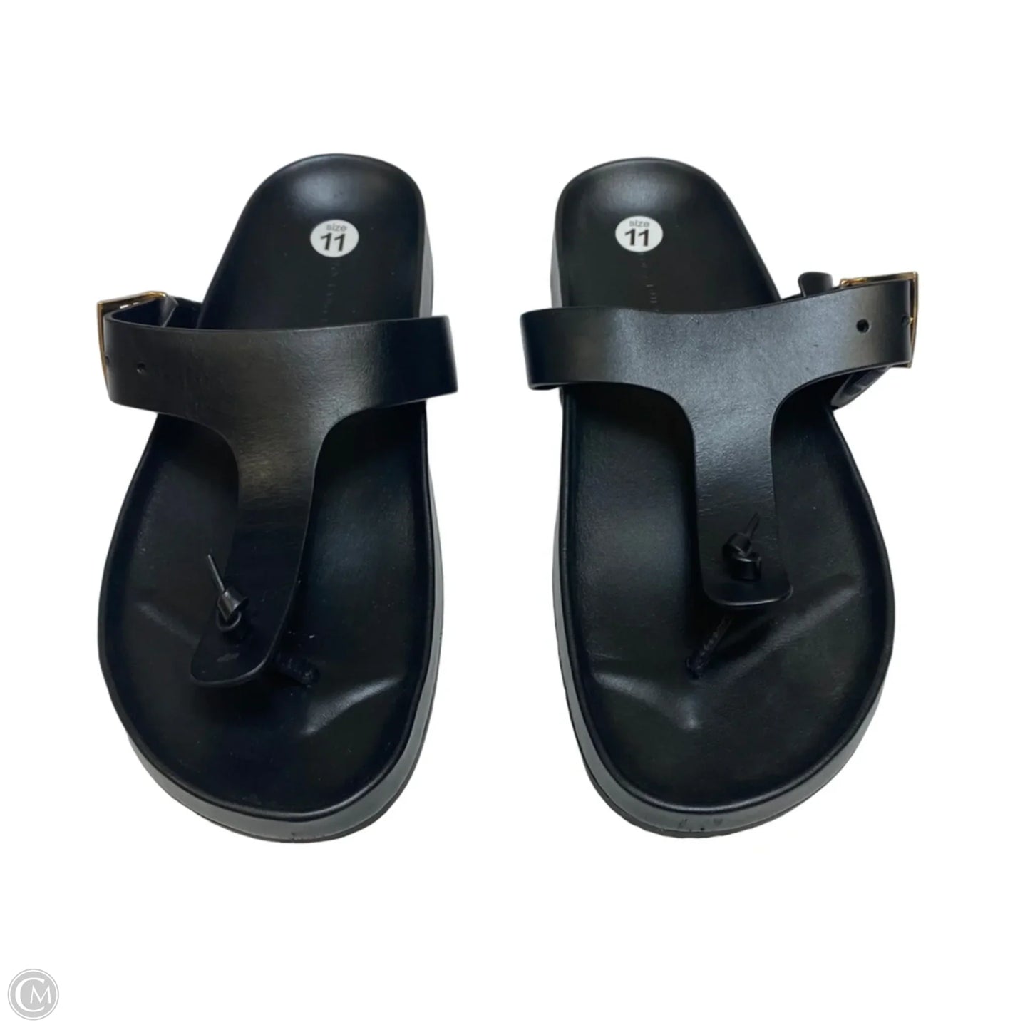 Sandals Designer By Tory Burch In Black, Size: 11