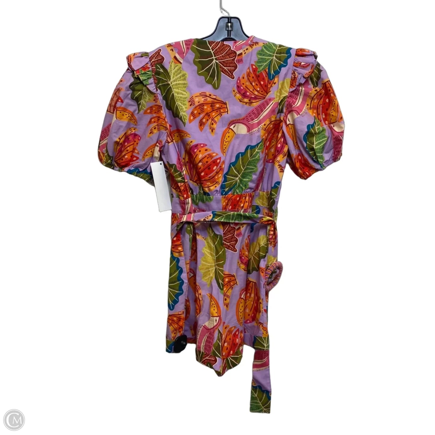 Romper Designer By Farm Rio In Purple, Size: M
