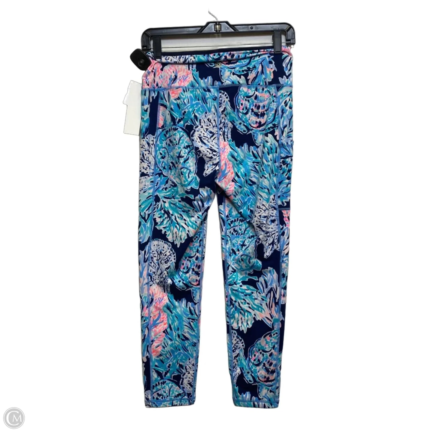 Athletic Leggings Designer By Lilly Pulitzer In Blue, Size: M