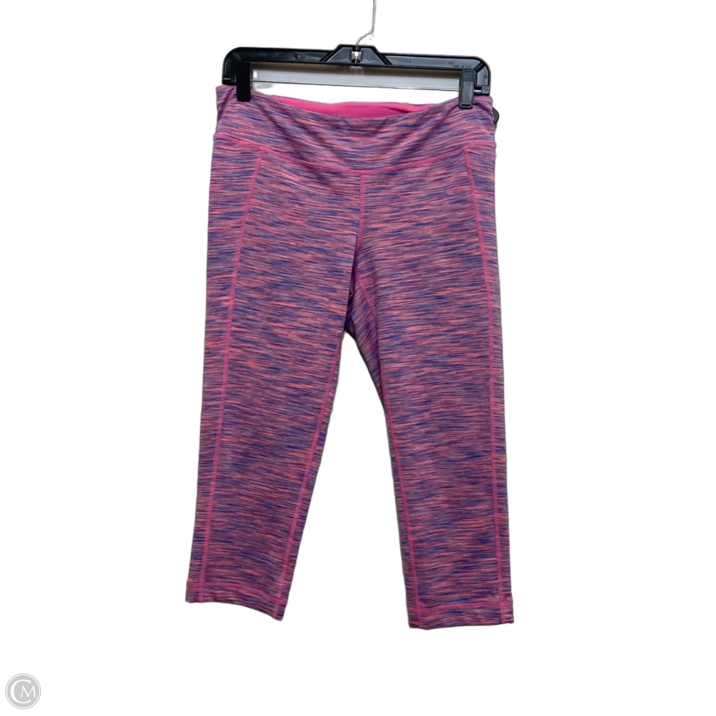 Athletic Leggings Designer By Lilly Pulitzer In Blue & Pink, Size: L