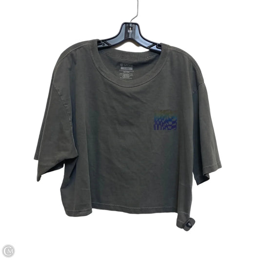 Top Short Sleeve Basic By Vans In Grey, Size: Xl