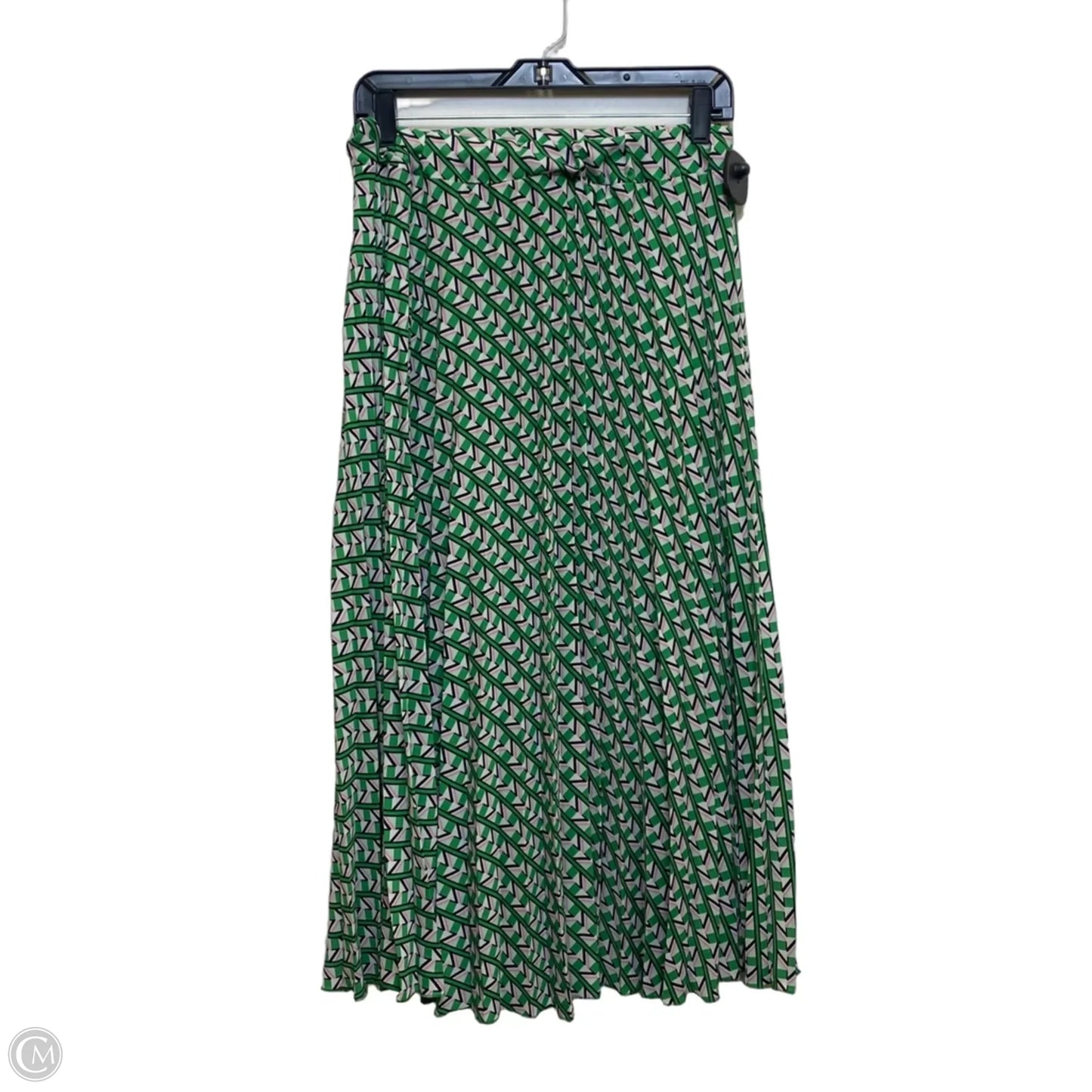 Skirt Maxi By Zara In Green & Pink, Size: S