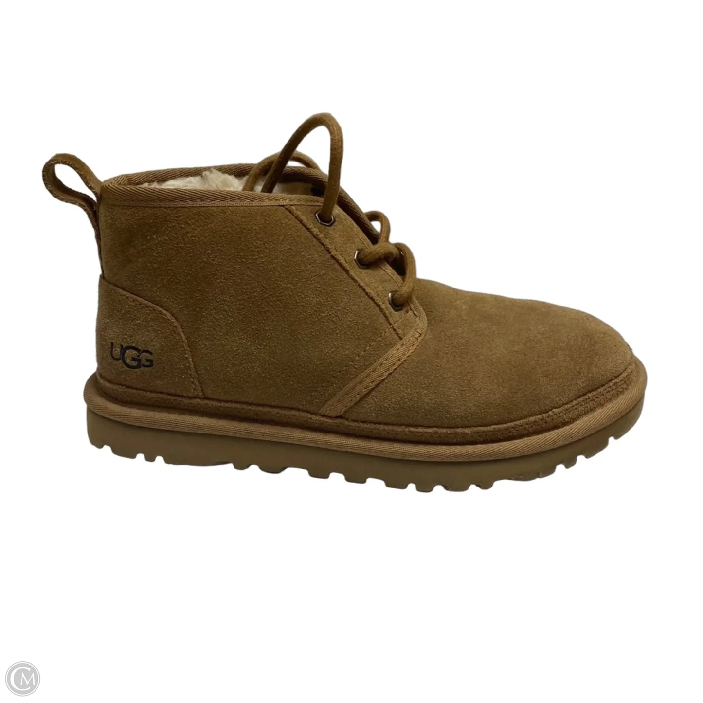 Boots Designer By Ugg In Brown, Size: 7