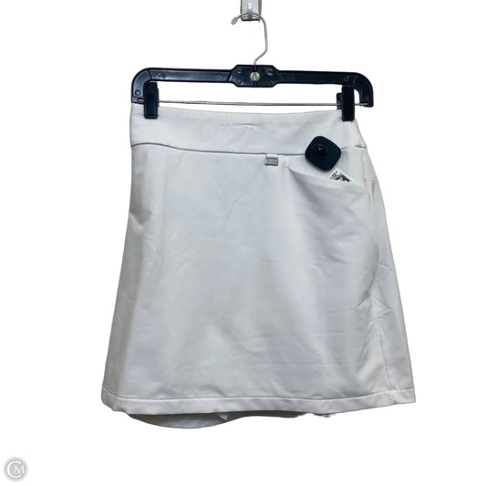 Athletic Skort By Greg Norman In White, Size: 2x