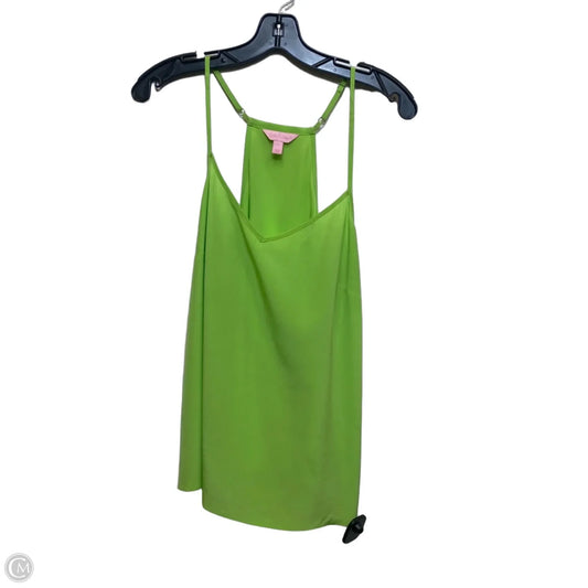 Top Sleeveless Designer By Lilly Pulitzer In Green, Size: L
