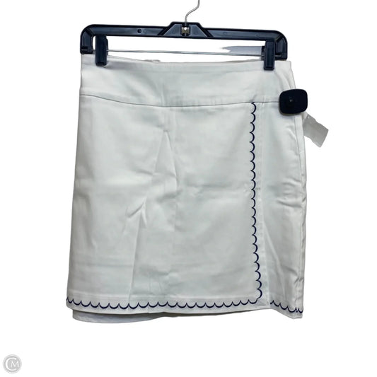 Skort By Crown And Ivy In White, Size: L