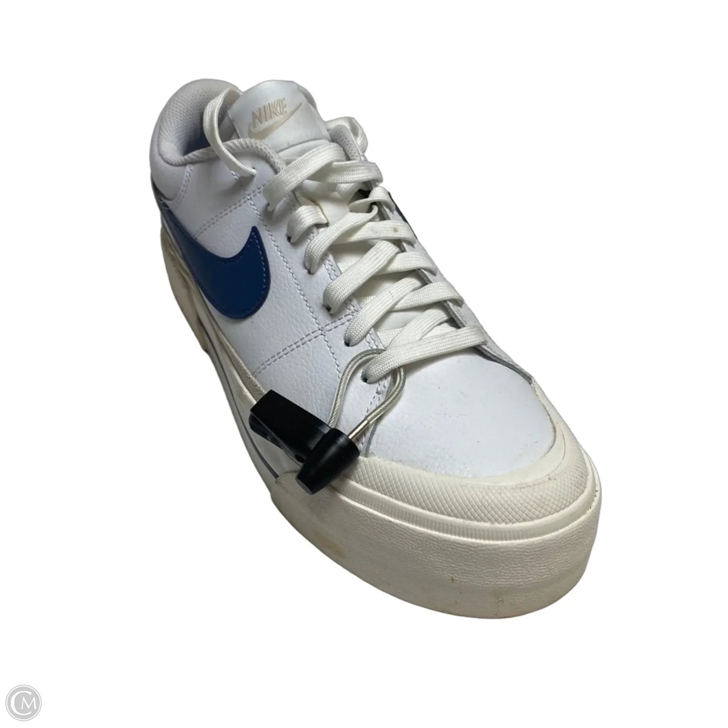 Shoes Sneakers By Nike In Blue & White, Size: 10