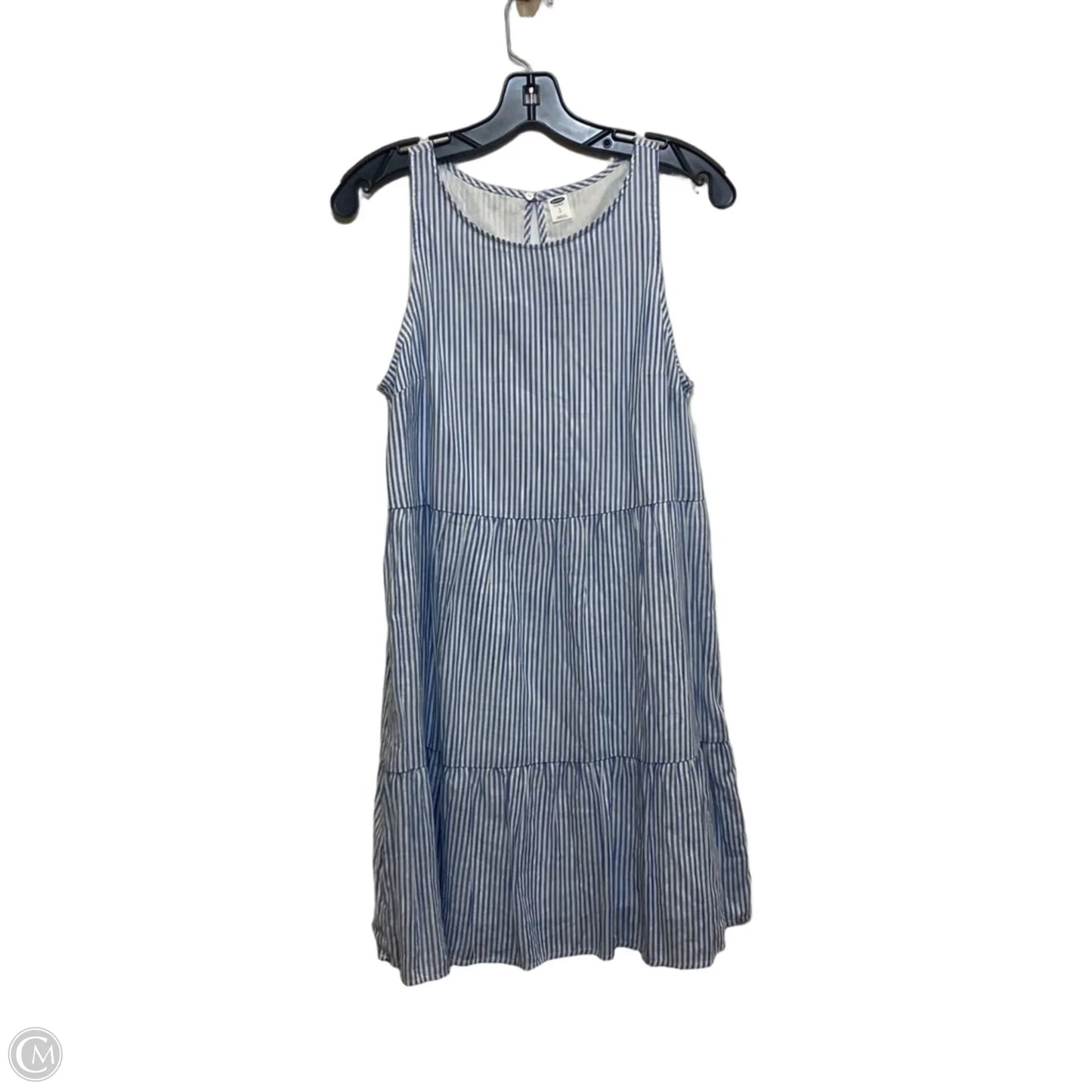 Dress Casual Short By Old Navy In Blue & White, Size: S