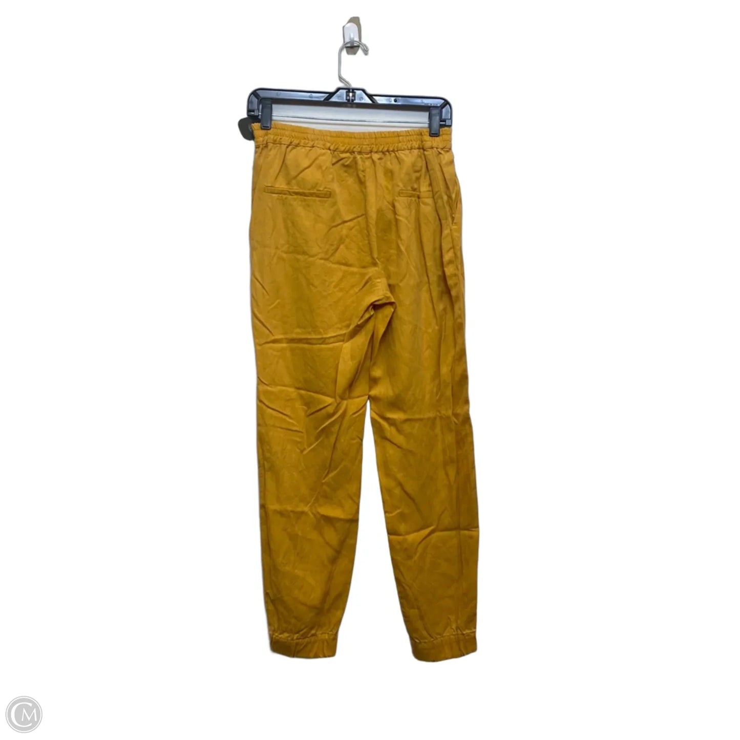 Pants Joggers By Mng In Yellow, Size: S