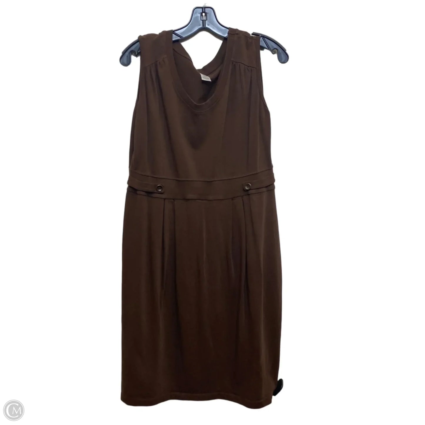 Dress Casual Short By Clothes Mentor In Brown, Size: Xl