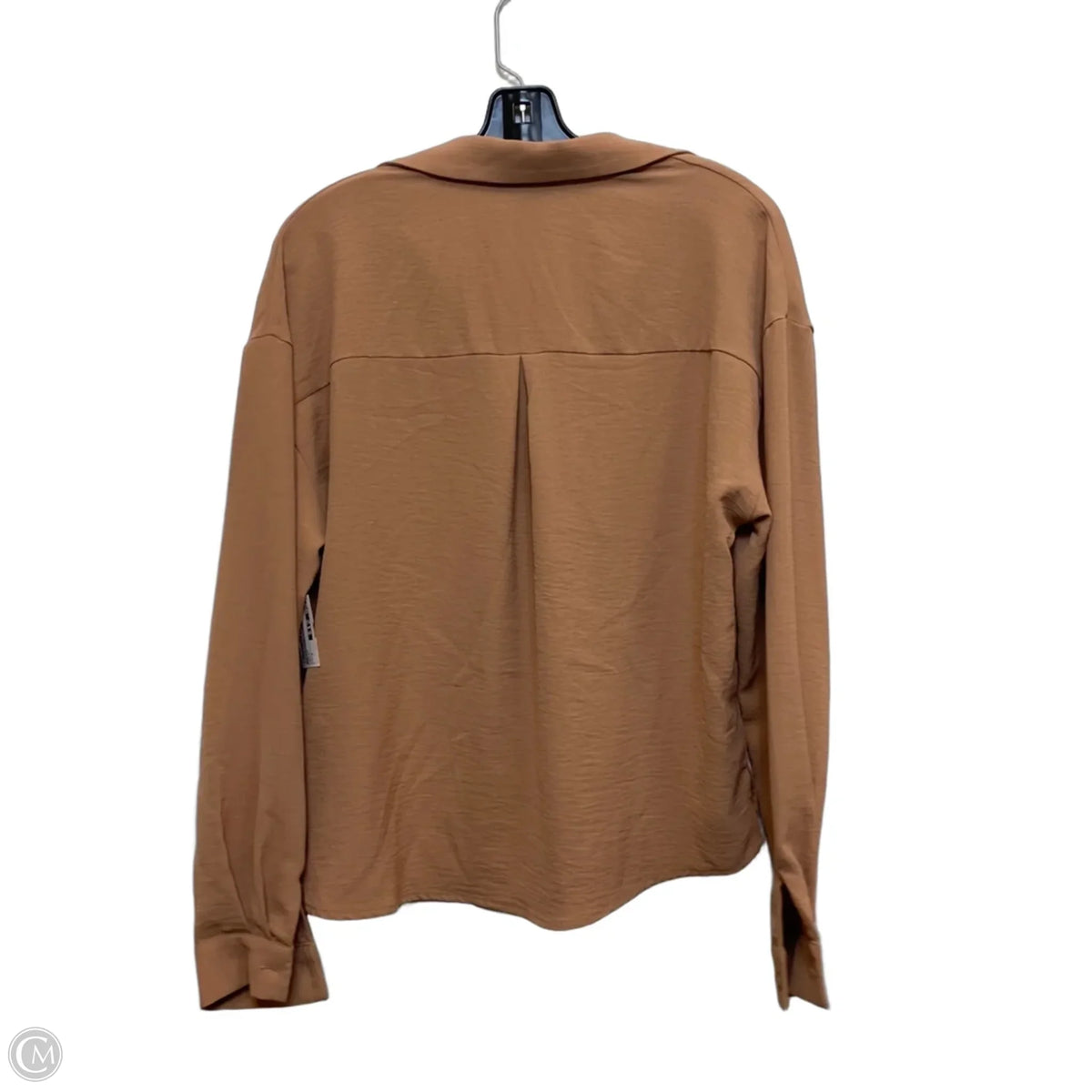 Top Long Sleeve By Sincerely Jules In Brown, Size: M
