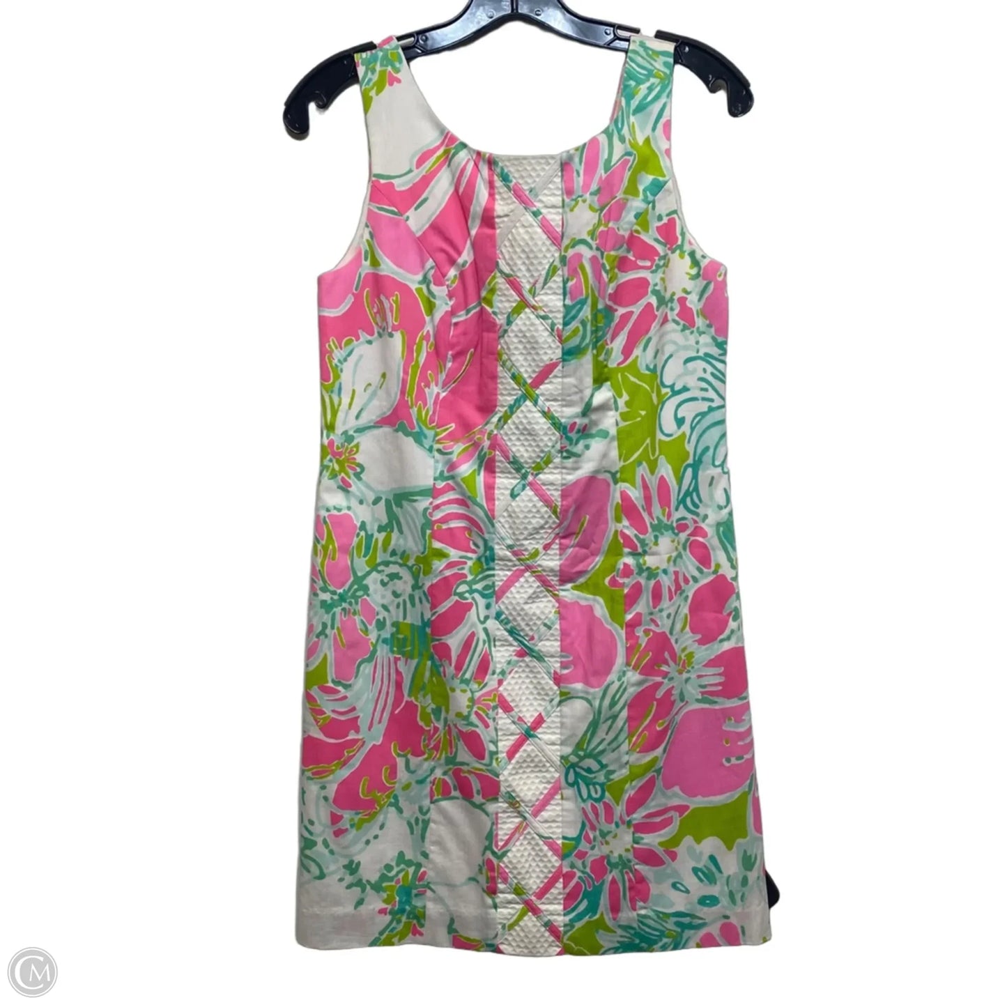 Dress Designer By Lilly Pulitzer In Green & Pink, Size: Xs