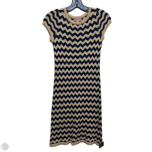 Dress Designer By Lilly Pulitzer In Blue & Brown, Size: Xs