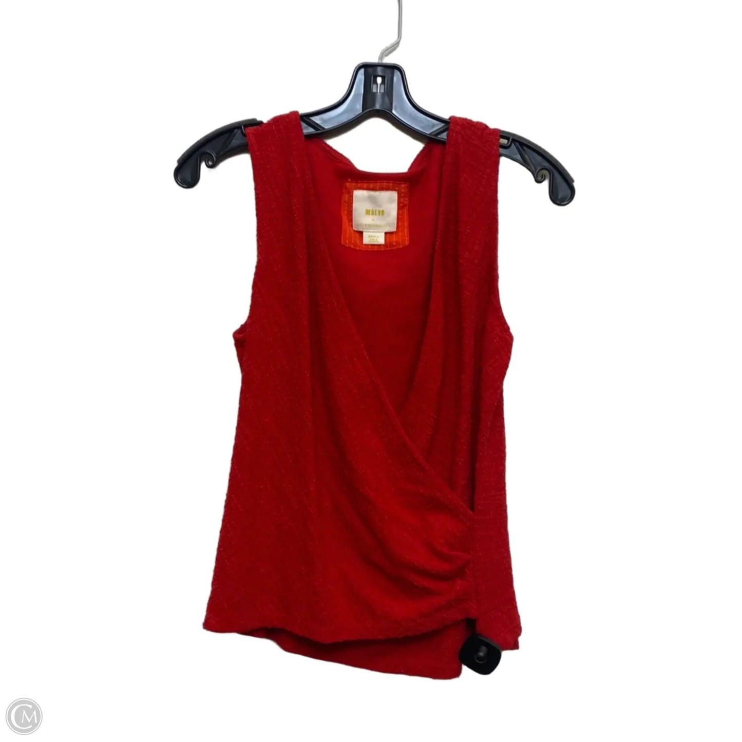 Top Sleeveless By Maeve In Red, Size: S