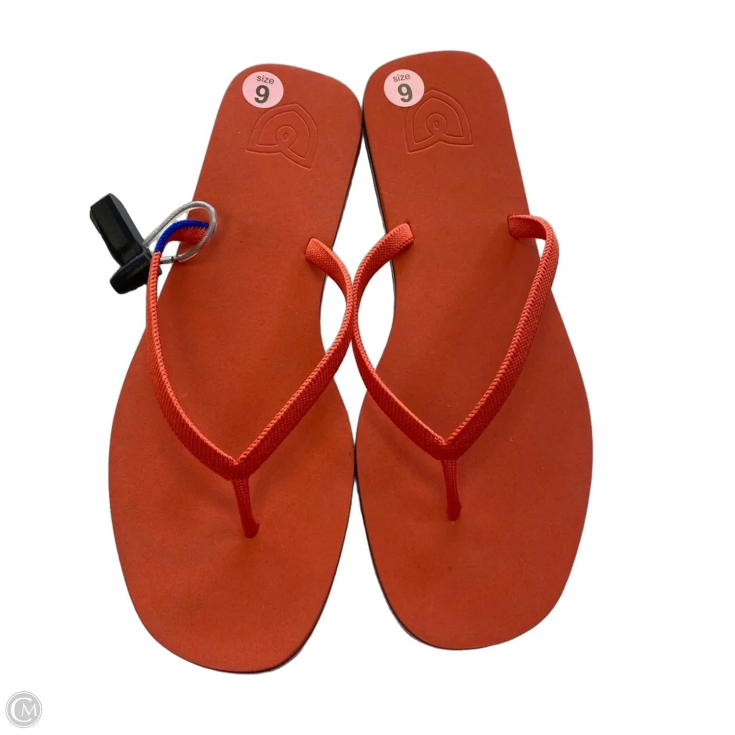 Sandals Designer By Rothys In Orange, Size: 9