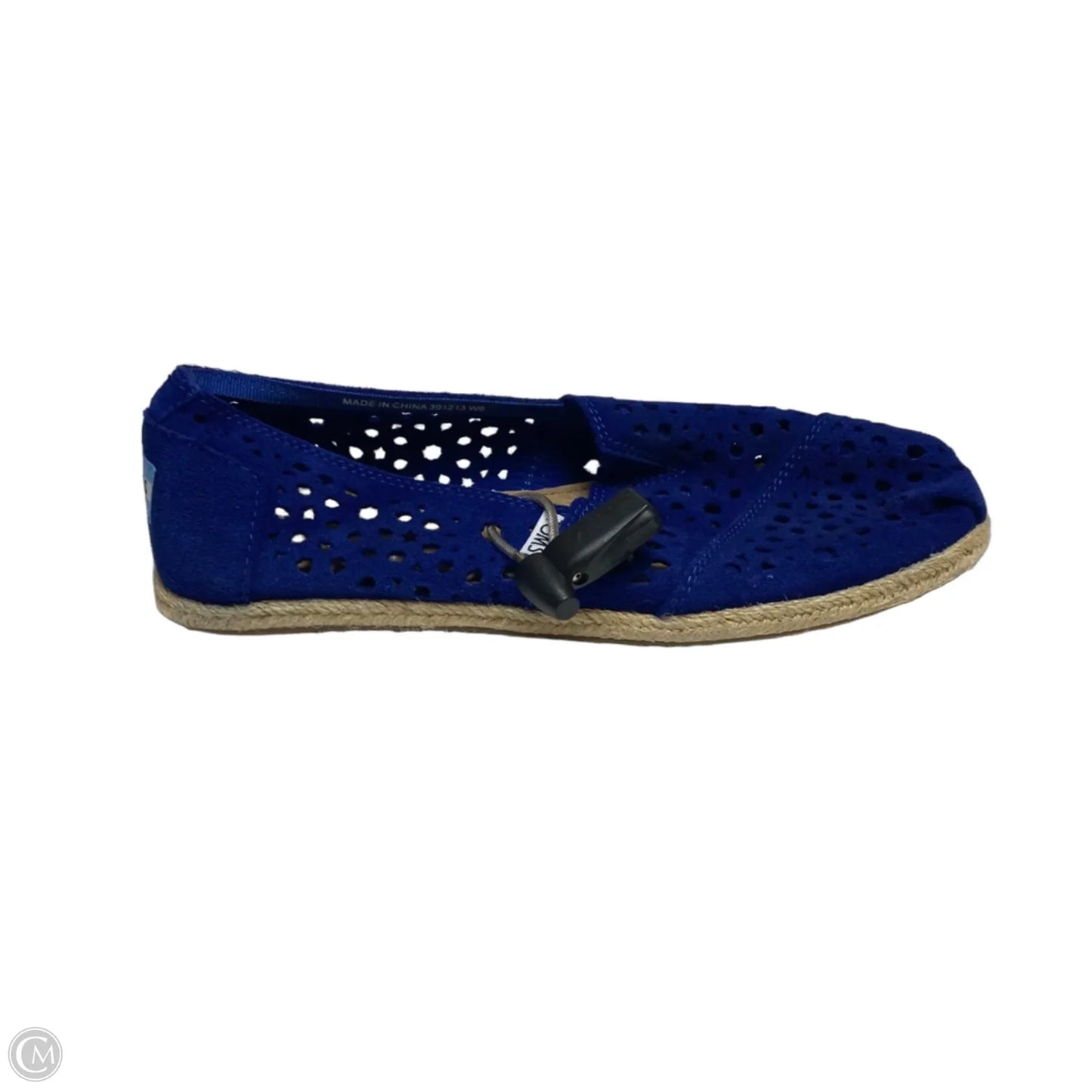 Shoes Flats By Toms In Blue, Size: 9