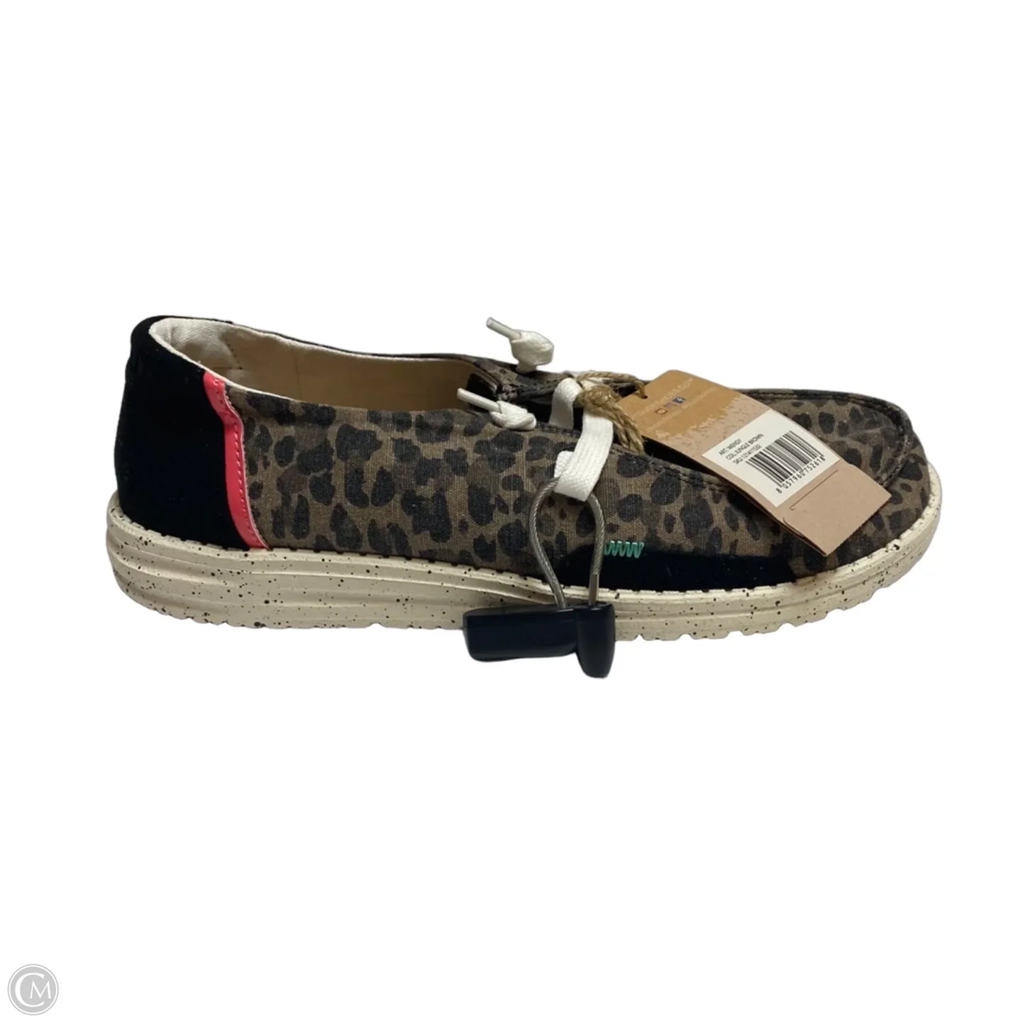 Shoes Flats By Hey Dude In Brown, Size: 9