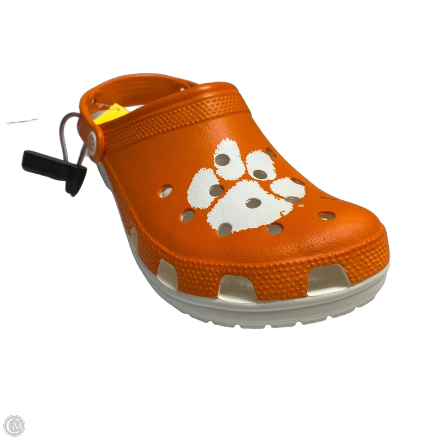 Shoes Flats By Crocs In Orange, Size: 9