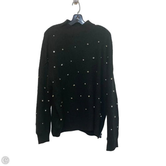 Sweater By Eloquii In Black, Size: 3x