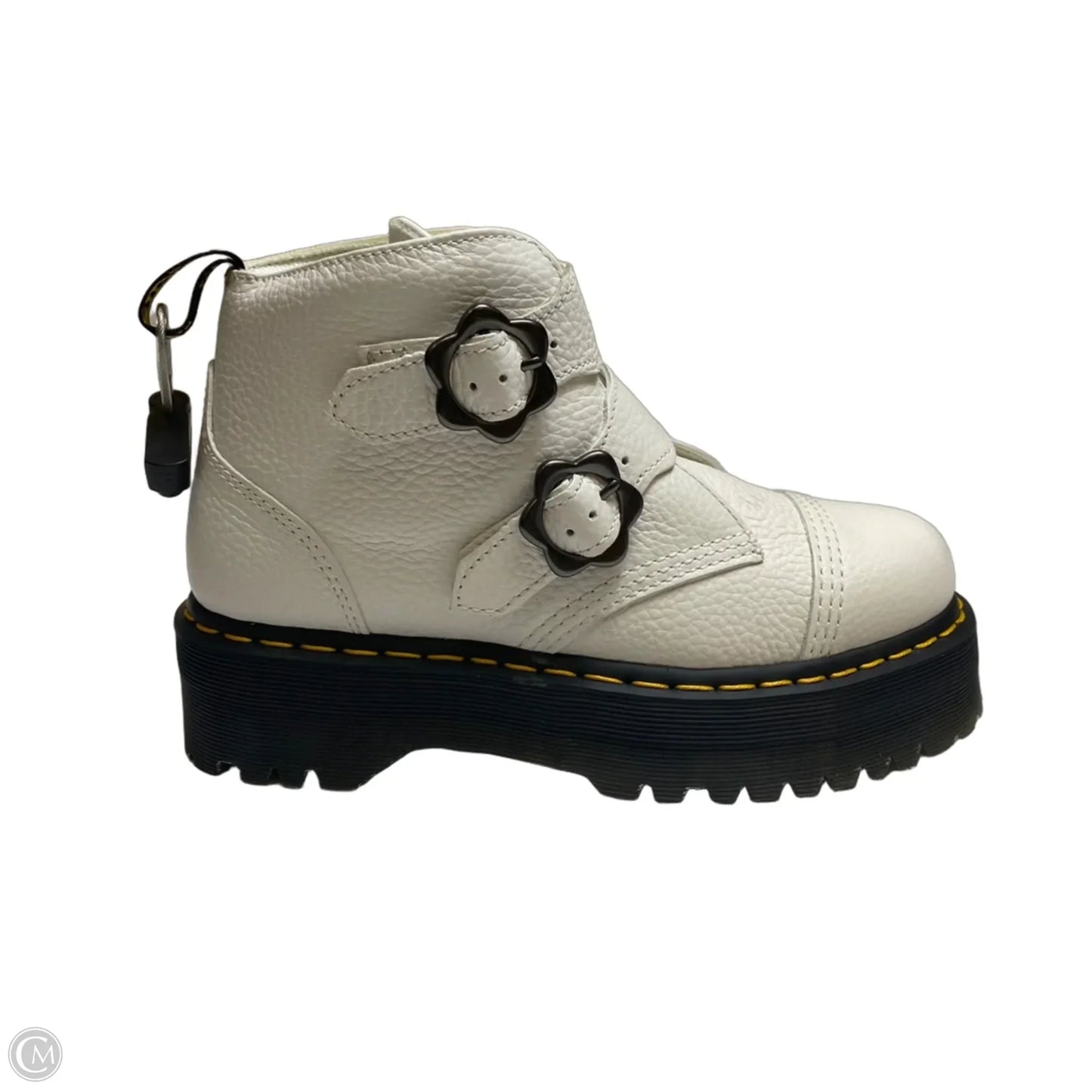 Boots Designer By Dr Martens In White, Size: 8