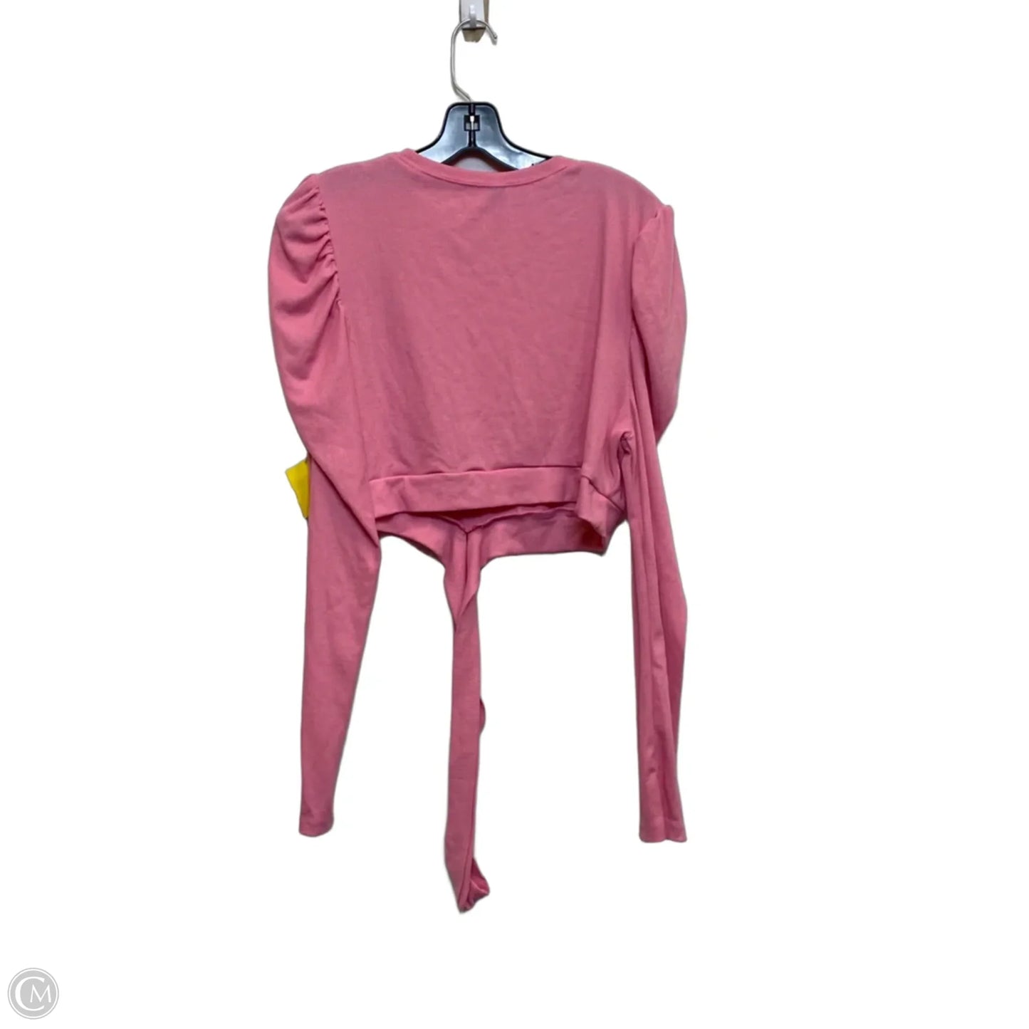 Top Long Sleeve By Shein In Pink, Size: 2x