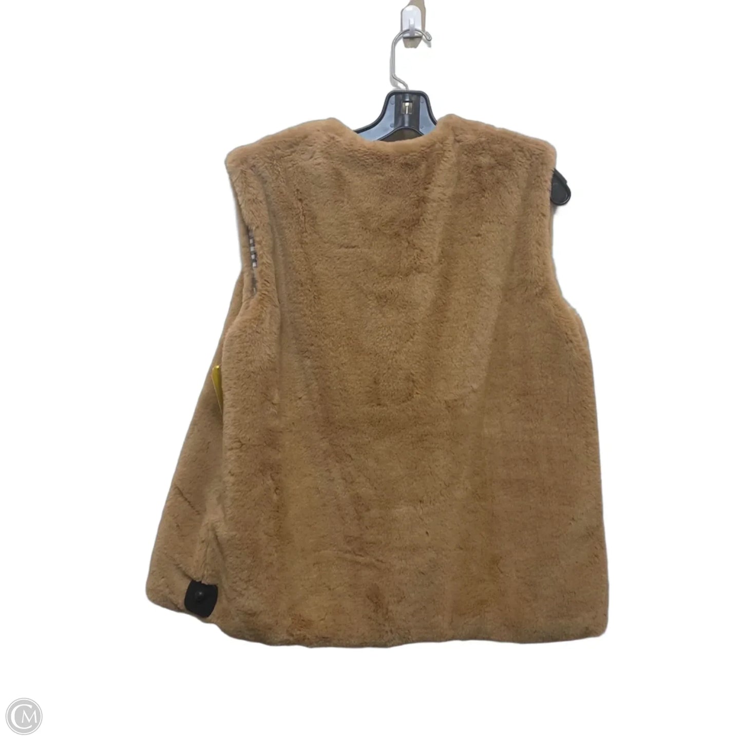 Vest Faux Fur & Sherpa By The Royal Standard In Brown, Size: M
