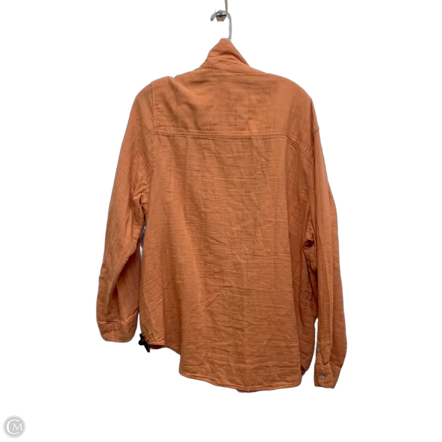 Top Long Sleeve By Universal Thread In Orange, Size: 2x