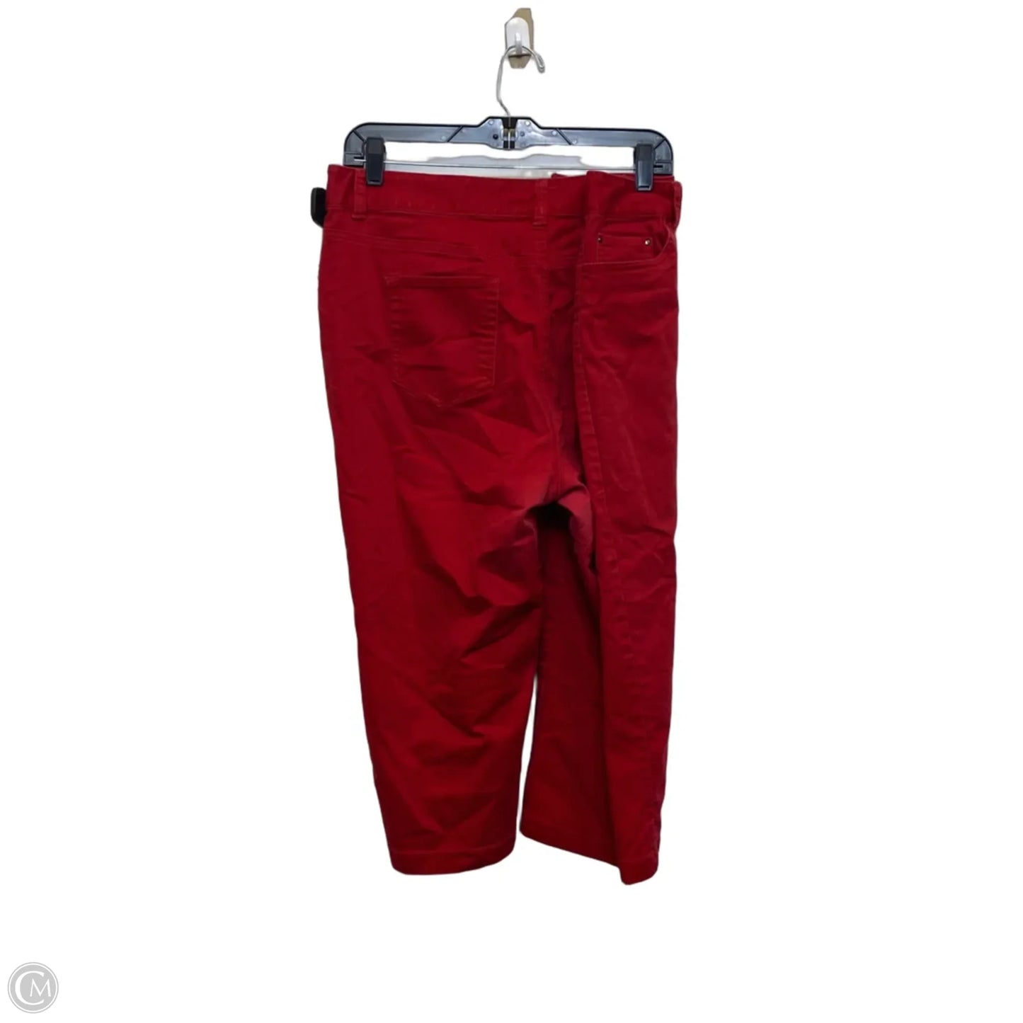 Capris By Kim Rogers In Red, Size: 16