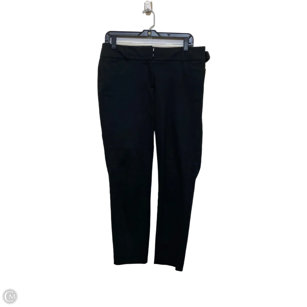 Pants Cropped By Loft In Black, Size: 8