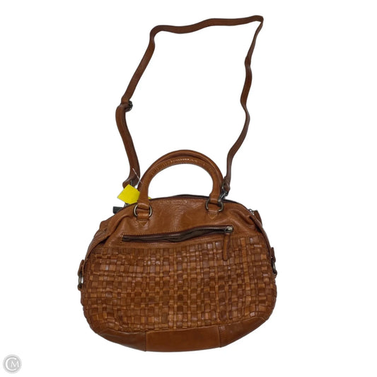 Crossbody Leather By Vilenca Holland, Size: Large