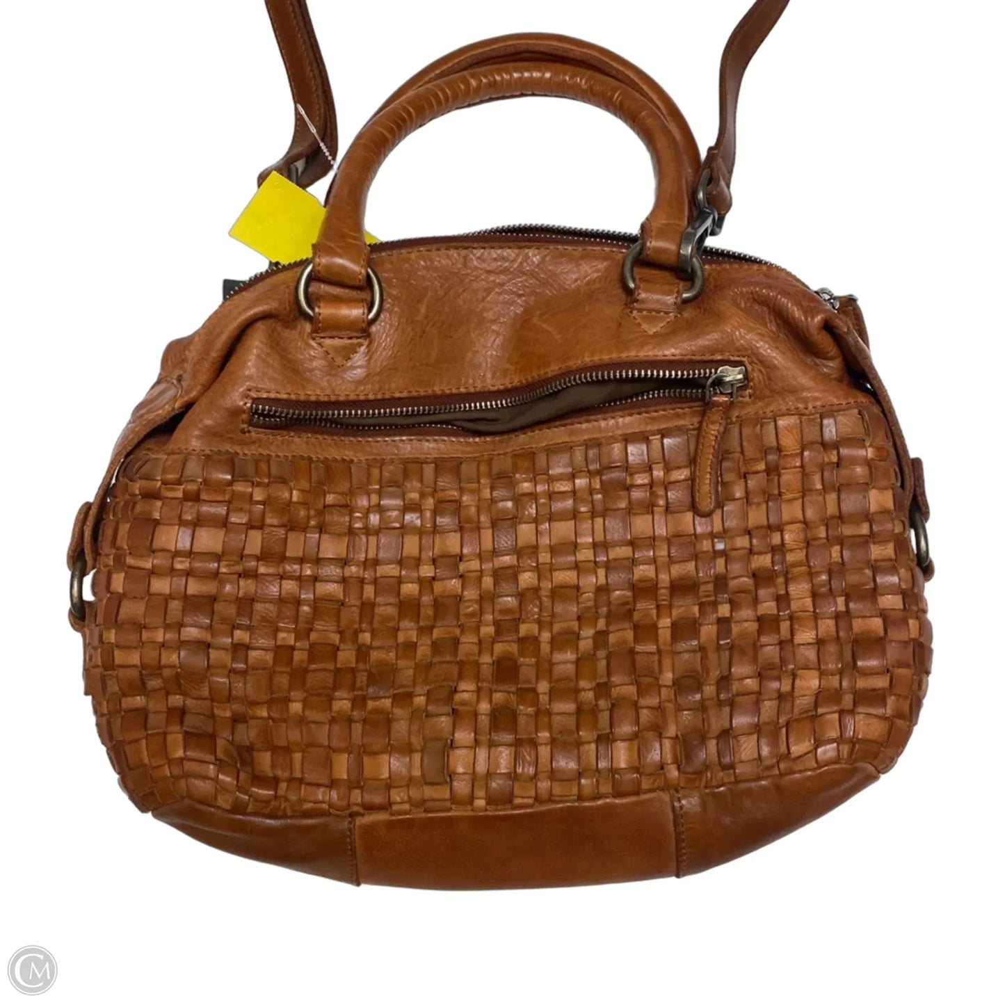 Crossbody Leather By Vilenca Holland, Size: Large
