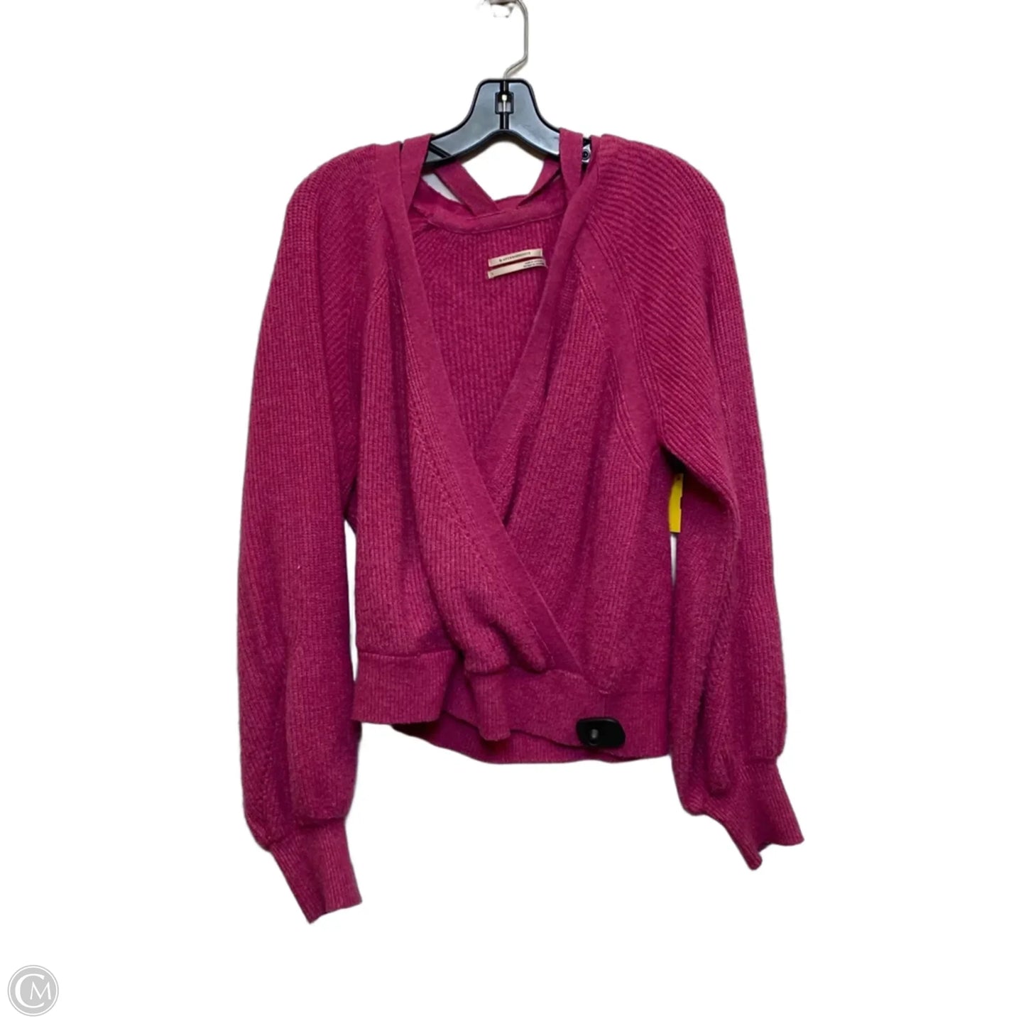 Sweater By Anthropologie In Pink, Size: L