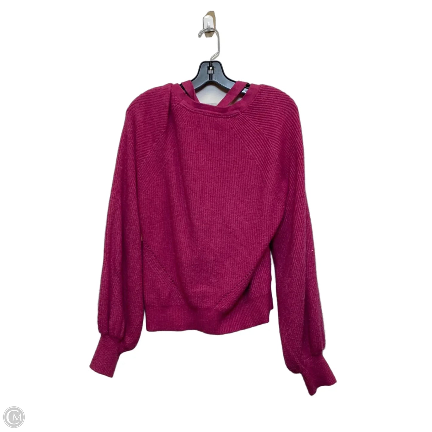 Sweater By Anthropologie In Pink, Size: L