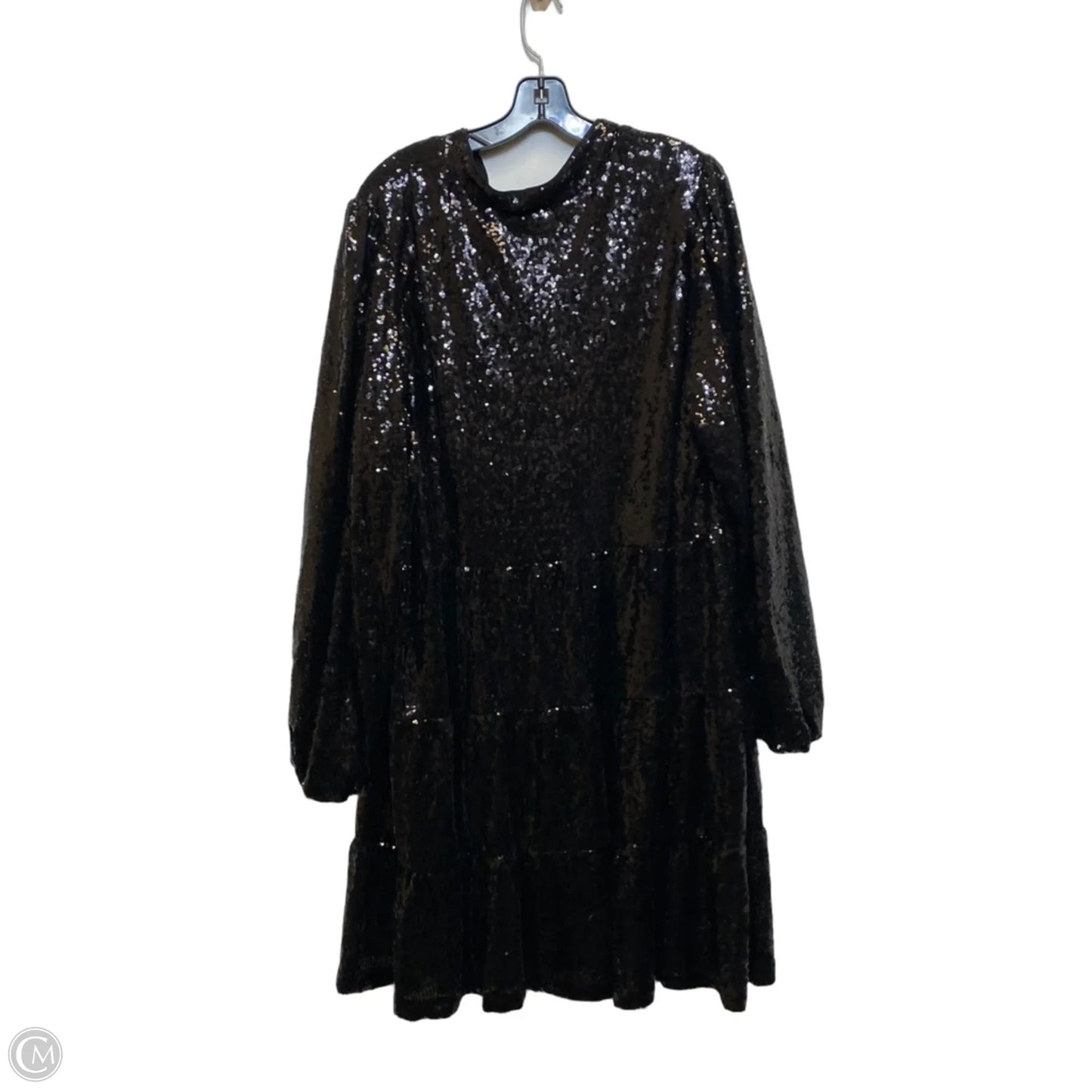 Dress Party Short By Crown And Ivy In Black, Size: 3x