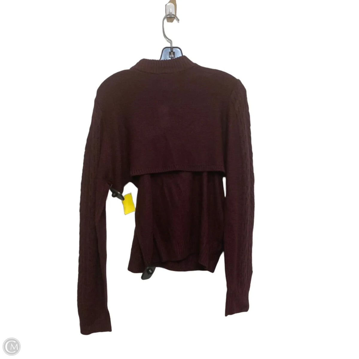 Sweater 2pc By Cato In Purple, Size: L