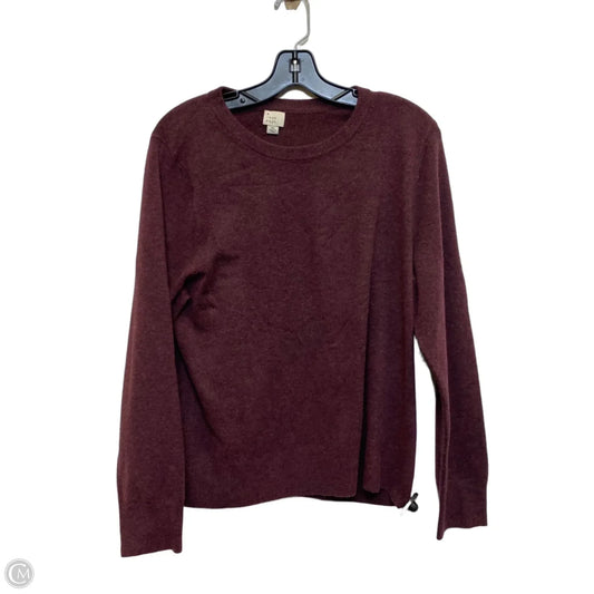 Sweater By A New Day In Red, Size: Xl