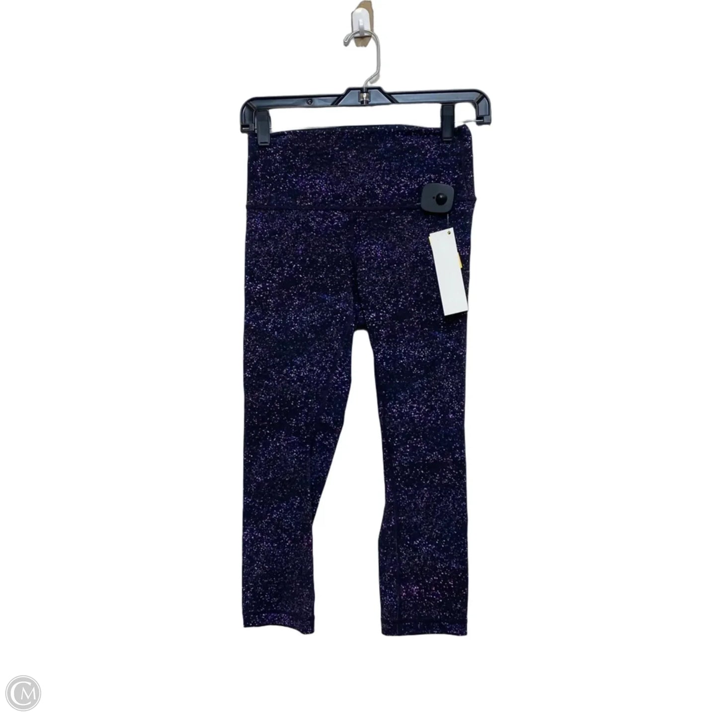 Athletic Leggings Capris Designer By Lululemon In Purple, Size: S
